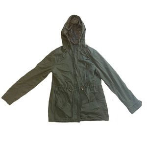 Ambiance Apparel Women's Green Utility Jacket